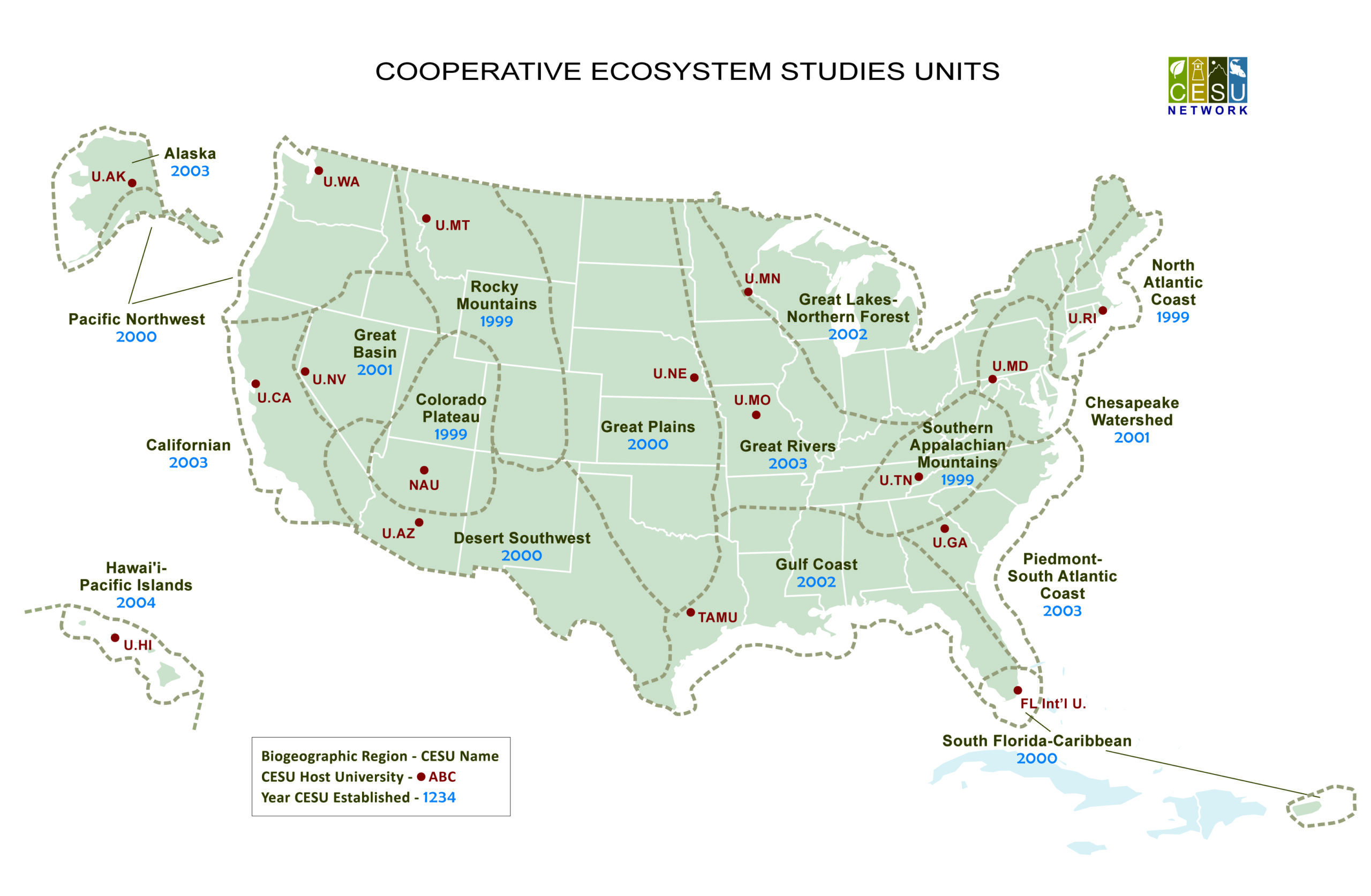 CESU Map